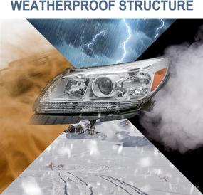 img 2 attached to 🚘 2013-2015 Chevy Malibu Left Headlight Assembly - Chrome Housing Driver Side Front Light