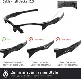img 1 attached to High-Quality Revant Replacement Lenses For Oakley Half Jacket 2.0