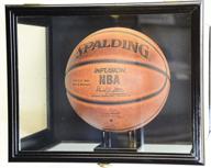 premium basketball and soccer ball display case for wall or stand - enhance your collection логотип
