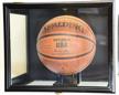 premium basketball and soccer ball display case for wall or stand - enhance your collection logo