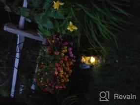 img 5 attached to Преобразите свой сад с помощью солнечного светодиодного сказочного декора Moonrays Angel со светящимся голубем