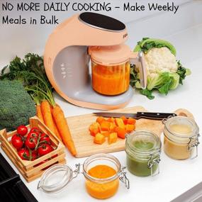 img 1 attached to Effortlessly Create Healthy Homemade Baby Food With Multi-Functional Baby Food Maker