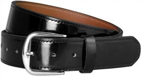 img 2 attached to Patent Leather Athletic Belt By CHAMPRO - Boost Your Performance