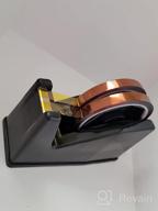 img 1 attached to Heat Press Tape Dispenser 6.3X2.5X3.4" - Fits 1" And 3" Core (Black) review by Salvador Taisacan