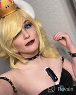 img 1 attached to White Cosplay Horns With Clips For Bowsette Costume, Overlord Albedo, Or Halloween - C-ZOFEK Accessory review by Keith Saywon