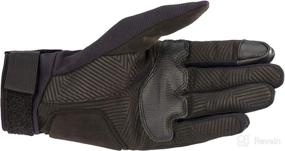 img 2 attached to Alpinestars Men's Reef Motorcycle Gloves - Black/White/Red, Small