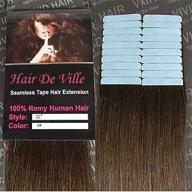 inches hair ville seamless extensions logo