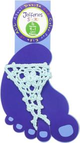 img 2 attached to Jefferies Socks Summer Crochet Barefoot Girls' Clothing - Available at Socks & Tights