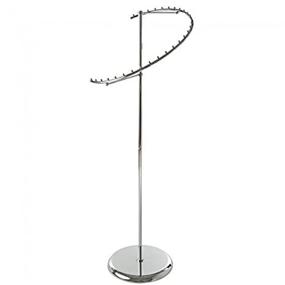 img 1 attached to Heavy Duty Chrome Spiral Garment Rack For Retail Display - Showcase Up To 29 Garments With NAHANCO K29