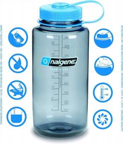 img 1 attached to Nalgene Easy Sipper - Designed Specifically For Your NALGENE 32 Oz Wide Mouth Bottle