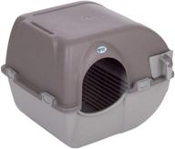 🐾 looking for a hassle-free litter box? check out the omega paw ra20 self cleaning litter box (small, 17 inch w x 20 inch d x 16 inch h) логотип