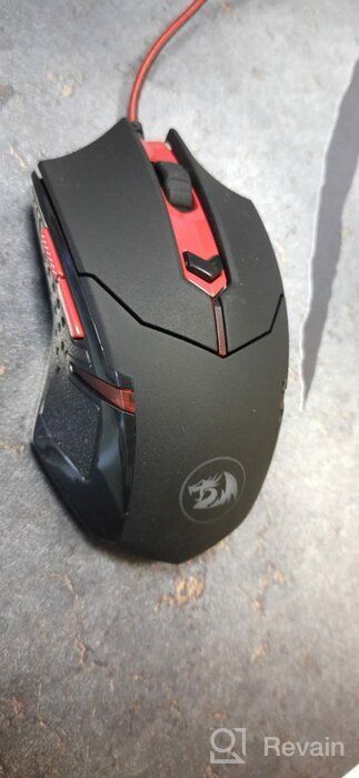 img 1 attached to Redragon Centrophorus 7200 DPI RGB Gaming Mouse - Programmable 7 Button Wired Mouse with Macro Recording, Weight Tuning Set, and Backlit Ergonomic Design for Windows PC (Black) review by Abhi GC ᠌