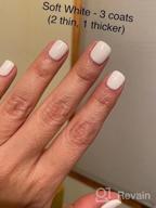 img 1 attached to IBD Building Gel For Hard Nail Extension - Bright White 0.5 Oz review by Karen Murray