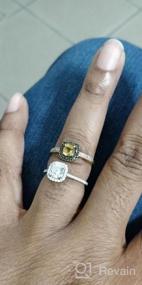 img 5 attached to Stunning 1 1/3 CTW Cushion-Cut Moissanite Engagement Ring In 14K White Gold By Kobelli