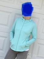 img 1 attached to Women'S Sun Protection Hoodie Jacket With UPF 50+, Long Sleeve Zip Up For Hiking, Fishing, And Outdoor Activities, Features 4 Convenient Pockets By JOYSPELS review by Will Carey