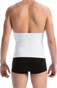 img 2 attached to Farmacell 405 Men’S Waist Shaping Band With Control Belt - 100% Made In Italy For Effective Results