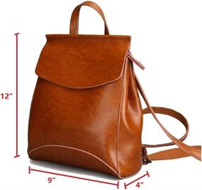 img 2 attached to JeHouze Fashion Anti Theft Shoulder Backpack Women's Handbags & Wallets : Fashion Backpacks