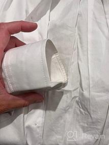 img 5 attached to IZOD Sleeve Dress Shirt White Boys' Clothing