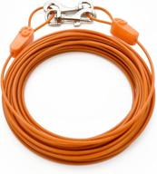 intellileash tie-out cables: up to 100ft for large dog breeds - max 250lbs (35lb / 40ft) logo