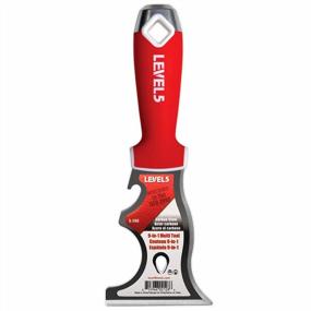 img 3 attached to LEVEL5 9-In-1 Multi-Use Painter'S Tool With Hardened Carbon Steel, Metal Hammer End, And Pro-Grade Finishing Capabilities - 5-200