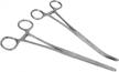 8-inch locking hemostat set with straight and curved tips - hts 161s2, 2-piece logo