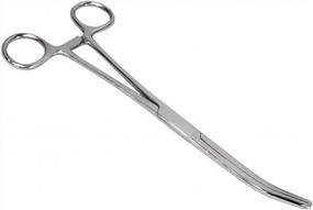 img 1 attached to 8-Inch Locking Hemostat Set With Straight And Curved Tips - HTS 161S2, 2-Piece