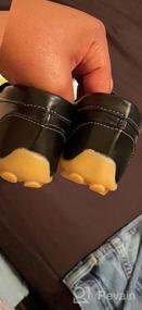 img 8 attached to Moceen мокасины для малышей: комфортные туфли без шнуровки для праздничных и повседневных случаев.