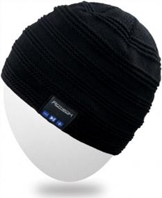 img 4 attached to Stay Warm And Jam Out With Rotibox Bluetooth Beanie Hat: Perfect For Outdoor Sports And Xmas Gifts