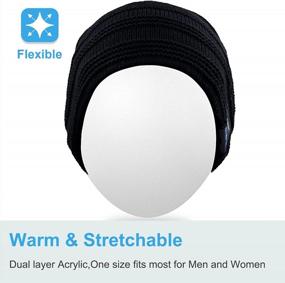 img 3 attached to Stay Warm And Jam Out With Rotibox Bluetooth Beanie Hat: Perfect For Outdoor Sports And Xmas Gifts