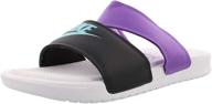 👟 nike women's benassi ultra 819717 002 athletic shoes for women logo