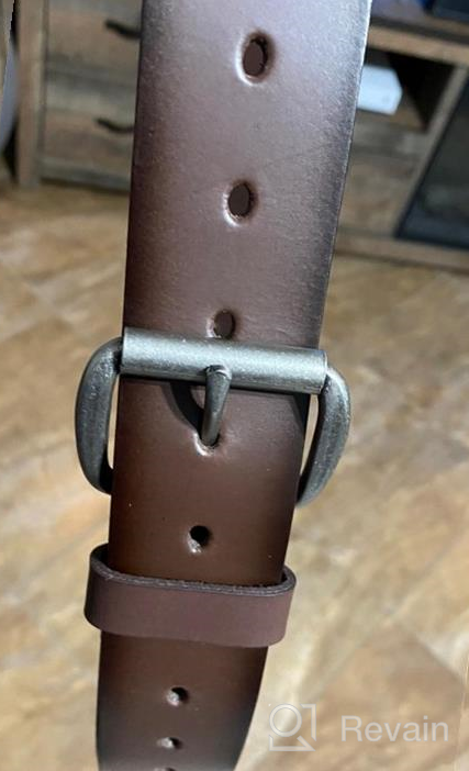 img 1 attached to Millimeters Men's Genuine Leather Accessories and Belts by AZ Alexander review by Timothy Castillo