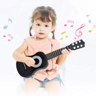 kids toy guitar 6 string: educational musical instrument for toddlers - wey&fly logo