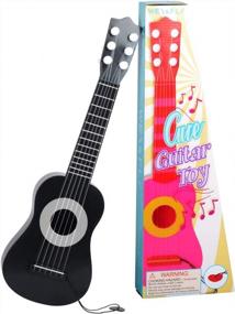 img 3 attached to Kids Toy Guitar 6 String: Educational Musical Instrument For Toddlers - WEY&FLY