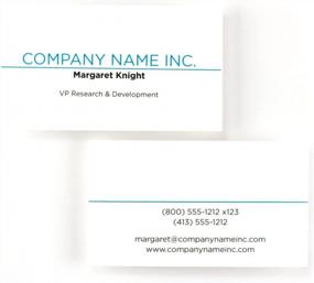 img 4 attached to Upgrade Your Business Image With Buttonsmith'S Premium Printed Business Cards - 500 Double-Sided, 110 Lb Smooth Touch Cards With Custom Design - Made In The USA
