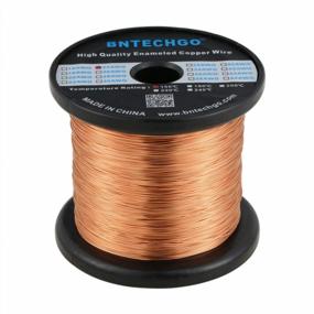 img 1 attached to Enameled Copper Magnet Wire - BNTECHGO 24 AWG - 3.0 Lb Spool - 0.0197" Diameter - Temperature Rating 155℃ - Ideal For Transformers And Inductors
