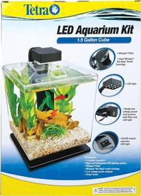 img 3 attached to 🐠 Premium Tetra 29137 Water Wonder Aquarium Kit - Black, 1.5 Gallons: Stunning Aquatic Elegance for Your Space