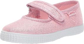 img 4 attached to Cienta 56013 Glitter Fashion Sneaker Girls' Shoes ~ Flats