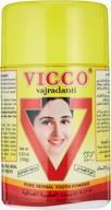 аюрведический зубной порошок vicco vajradanti логотип