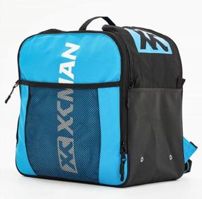 img 4 attached to XCMAN Ski And Snowboard Boots Bag - Waterproof 30L Travel Case For Excellent Protection