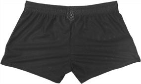 img 3 attached to Men'S Mesh Athletic Shorts With Large Split Sides And Breathable Design