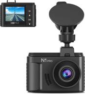 🎥 vantrue n1 pro mini dash cam - full hd 1920x1080p car dash camera with 1.5-inch screen, 160° wide-angle lens, sony night vision sensor, 24-hour parking mode, motion sensor, collision detection - supports up to 256gb logo