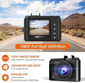 img 3 attached to 🎥 Vantrue N1 Pro Mini Dash Cam - Full HD 1920x1080P Car Dash Camera with 1.5-inch Screen, 160° Wide-Angle Lens, Sony Night Vision Sensor, 24-Hour Parking Mode, Motion Sensor, Collision Detection - Supports up to 256GB