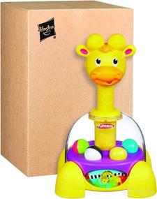 img 3 attached to Playskool Giraffalaff Tumble Top: Engaging Cause and Effect Toy for Babies and Toddlers 1 Year and Up (Amazon Exclusive)