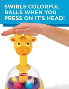 img 1 attached to Playskool Giraffalaff Tumble Top: Engaging Cause and Effect Toy for Babies and Toddlers 1 Year and Up (Amazon Exclusive)