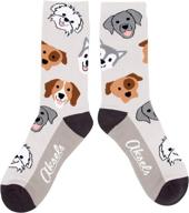 🧦 aksels animal calf socks: versatile unisex footwear логотип