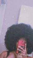 картинка 1 прикреплена к отзыву Kalyss 16" Women'S Short Afro Kinky Curly Brown Wig - Soft, Natural Looking Hair For Black Women | 150% Density от Tony Stennis