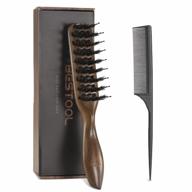 bestool vented hair brush with dual-bristles for women and men - great for drying, styling, detangling curly long thick wet or dry hair логотип