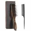 bestool vented hair brush with dual-bristles for women and men - great for drying, styling, detangling curly long thick wet or dry hair logo
