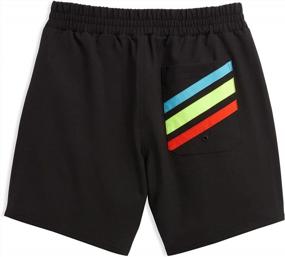 img 3 attached to TomboyX Women'S Board Shorts With Adjustable Waistband, Pockets - Available In XS-6X For Perfect Fit