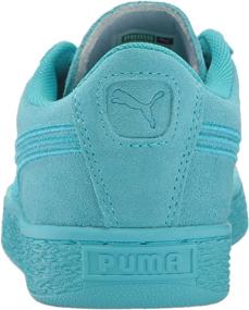 img 2 attached to 👟 PUMA Girls' Suede Classic Badge Pre-School Sneaker